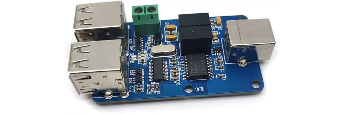 USB 4-port hub isolator