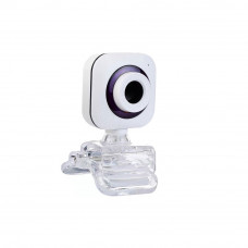 Уеб камера Kisonli PC-1, Микрофон, 480p, Бял