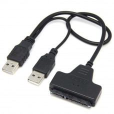 Преходник USB 2.0 към SATA, Черен